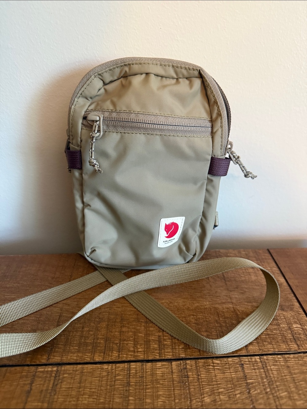 Fjallraven Crossbody Pouch in Tan